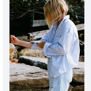 Citizens Of Humanity Kayla Shirt In Santa Cruz L NWT